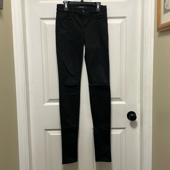 J BRAND Stacked Vanity Black Skinny Jeans Size 25 - Picture 1 of 12